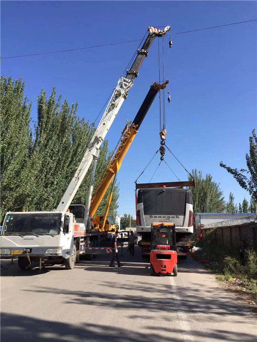 洛宁县港口集装箱搬运案例